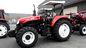 Αγροτικό τρακτέρ τετράτροχου Drive YTO X1104 4WD 110HP για τη γεωργία