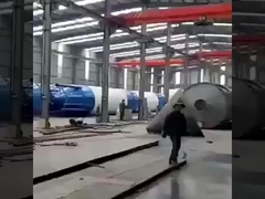 XDEM Σταθμευμένη μονάδα ανάμιξης οροφής HZS60 60M3H 110kw