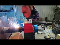 Μεταφορτώσιμο γύρισμα για την επεξεργασία άξονα, αυτοφυσική συγκόλληση, κατασκευή νήματος