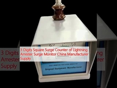 3 ψηφία τετραγωνικός μετρητής υπερβολής κεραυνών