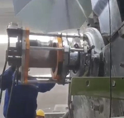 CE Portable Journal Shaft End Lathe για ρουλεμάν 500-700mm