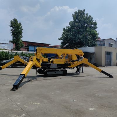 XDEM 10T 12T Μίνι γερανό αράχνης γερανό σέρμανσης γερανό υδραυλικού γερανού