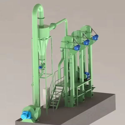 XDEM Παλμικό πυρήνα Shell Peeling Crushing Oil Press Machine Αυτοματοποιημένο σύστημα ραγισμού και διαχωρισμού παλμικών καρπών