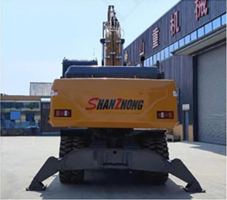SHANZHONG 21ton τροχοσκαφές SZL215 υδραυλική σκάφτης