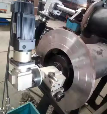 XDEM Μεταφορτωτή επιφάνεια επιφάνειας OD Mount Flange Facing Ναυπηγείο Επισκευή εξόρυξης
