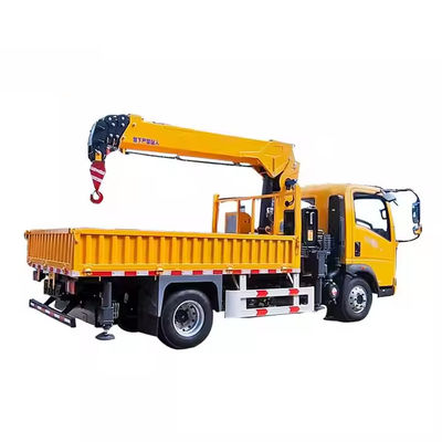 XDEM Ανεπτυγμένη εμβέλεια και ευελιξία Howo Brand Dump Truck Mounted Crane με τηλεσκοπική μπουμ