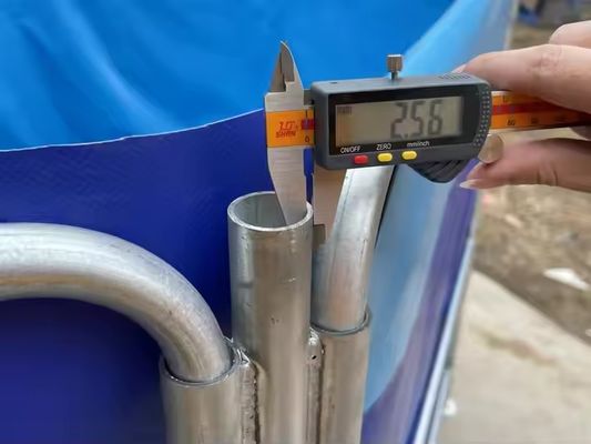 XDEM Γεωργικά Αναδιπλούμενα Τετράγωνα Δοχεία PVC, Τετράγωνη Δεξαμενή για Καλλιέργεια, Λεκάνη Ψαριών Ορθογώνιου Σχήματος για Φάρμα Ψαριών