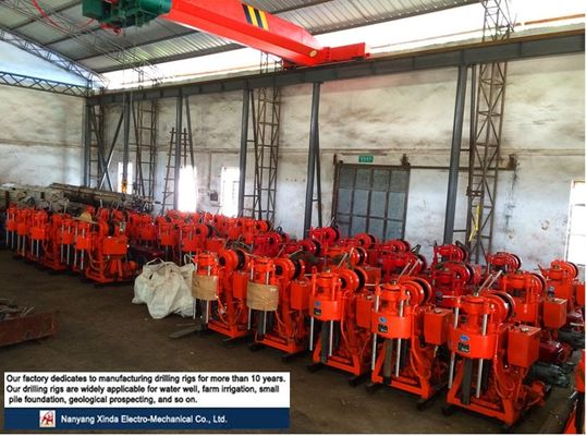 XDEM GXY-200B Φορητή συσκευή γεώτρησης νερού 200m Υδραυλική μηχανή γεώτρησης Κέντρο εξοπλισμού γεώτρησης