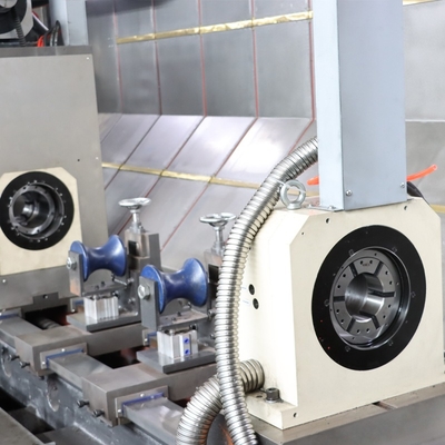 Δύο σπινδύλες CNC lathes μηχανή 5.5kW Ηλεκτρικός κινητήρας 380V