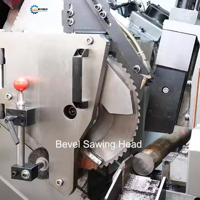 XDEM WL-75X Υπολογιστικοποιημένη Μηχανή Κυκλικής Πριόνισης Υψηλής Ταχύτητας Μετάλλου CNC για Στρογγυλή Κοπή Σωλήνων με Πλήρως Αυτόματη Τροφοδοσία