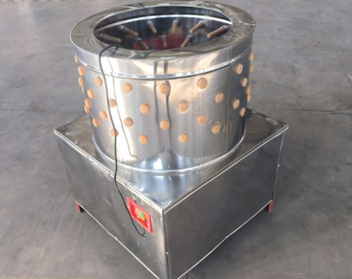 XDEM Commercial Chicken Plucker Machine 60 Barrel Inox Steel Poultry Depiler for Chicken Duck Goose Αυτόματο Μηχάνημα αφαίρεσης φτερών