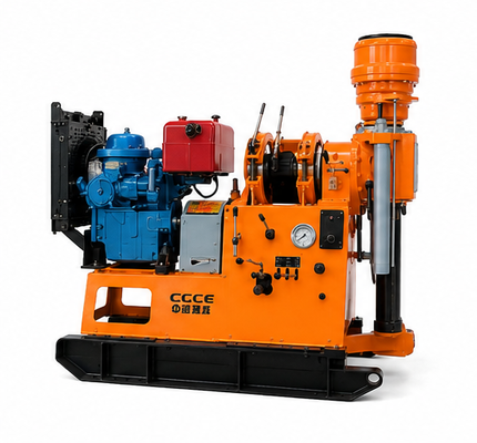 XDEM Chongtan XY-2B Τύπος σπινθήρα Κεντρική γεωτρική μηχανή 530m γεωλογική εξερεύνηση μηχανή γεωτρήσεων Max 300mm γεώτρηση νερό καλάθι Grouting μικροσυσκευή γεώτρηση με ντίζελ & ηλεκτρική διπλή ισχύ