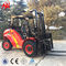Forklift εκτάσεων 3.5t 4WD τραχιά μηχανήματα διοικητικών μεριμνών μικρά από οδικό Forklift