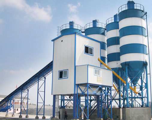 XDEM Σταθμευμένη μονάδα ανάμιξης οροφής HZS60 60M3H 110kw