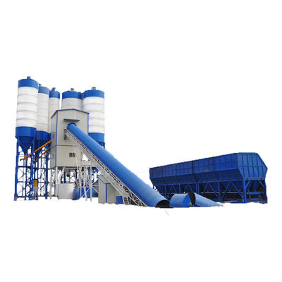 Υψηλής απόδοσης HZS60 60M3H 110kw Σιδηρουργική εγκατάσταση για την παρασκευή ομαδικών ομάδων Εμπορική κεντρική εγκατάσταση για το σιδηρουργικό ορυχείο με αναμεικτήρα
