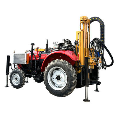 XDEM WL200D 50Hp Τρακτόρας τοποθετημένος 220m Well Drilling Machine με ευελιξία Υδραυλική υδραυλική τρυπαντή