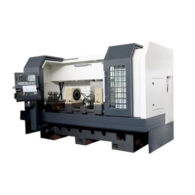 Δύο σπινδύλες CNC lathes μηχανή 5.5kW Ηλεκτρικός κινητήρας 380V