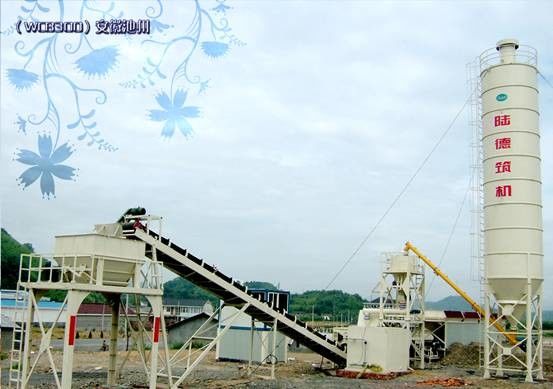 85kW εγκαταστάσεις μίξης εδαφολογικού τσιμέντου, συγκεκριμένος σταθμός μίξης 300t/H
