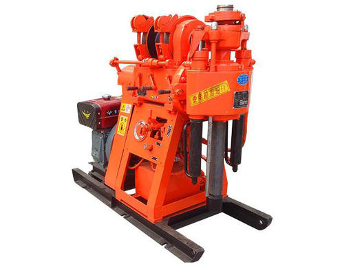 Portable XY-1A-4H Geological Exploration Drilling Rig 150m Hydraulic Feed Rock Coring Machine Integrated Diesel Engine Mud Pump For Mountain & Plain Construction Survey (Περιφερειακή έρευνα για το χερσαίο περιβάλλον)